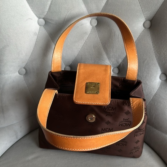 MCM Nylon Top Handle Bag - Picture 15 of 17